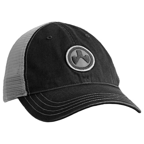 Magpul Icon Garment Washed Trucker Hat Black/Gray One Size Fits Most
