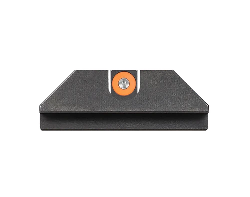 Night Fision GLK002014OGZ Night Sight Set for Glock 20/21/29/30/36/40/41 Green Tritium Orange Outline Front Sight, Black Rear Sight