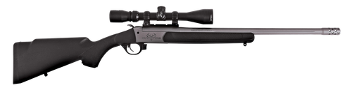 Traditions Outfitter G3 Bolt Action Rifle .450 Bushmaster 22" Barrel Black Synthetic Stock Muzzle Brake 3-9x40mm BDC Scope