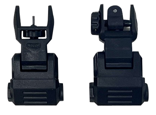 NcStar VG166 Low Profile Front and Rear Sight Set Black Polymer