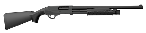 Retay GPS Compact Lever Action 12 Gauge Shotgun 18.5" Barrel Black