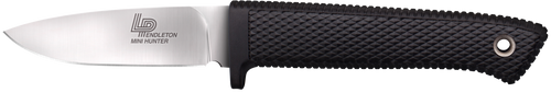 Cold Steel Pendleton Mini Hunter Fixed Blade Knife 3" Drop Point AUS-10A Polished Blade Griv-Ex Handle Black