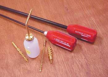 J. Dewey Mfg. Co. Inc. 1-Piece Gun Cleaning Rod .22 Caliber and Up 9" Stainless Steel