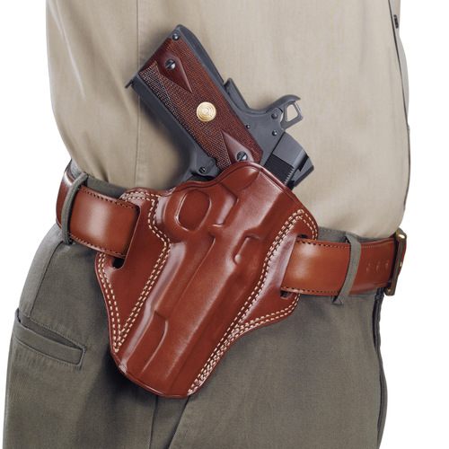 Galco Combat Master OWB Holster Right Hand Glock 43 Leather Tan