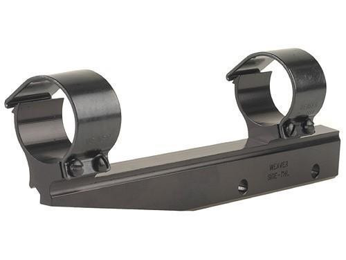 Weaver Detachable Long Side-Mount 1" Scope Rings High