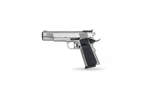 Charles Daly 1911 Empire Semi-Automatic Pistol 45 ACP 5" Barrel Steel Chrome Silver G10 Grips