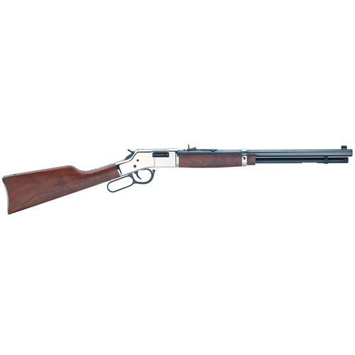 Henry Big Boy Silver Deluxe Engraved Rifle 44 Magnum 20" Blue 10+1