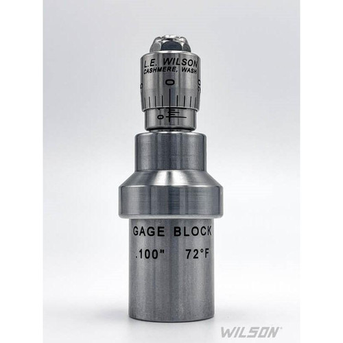 L.E. Wilson Case Gauge Depth Micrometer