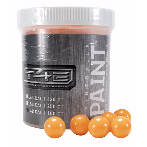 Umarex T4E Paintballs .68 Caliber Orange 100 Count