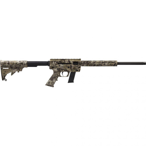 Just Right Carbine Gen 3 Rifle 9mm Luger 17" Threaded Barrel Kryptek