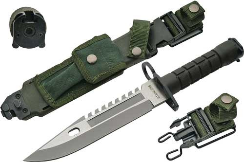 SZCO Rite Edge Commando Fixed Blade Knife 7.75" M-9