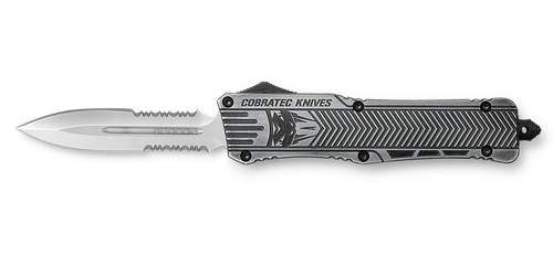Cobratec Knives CTK-1 Large OTF Dagger (Black D2 Blade)