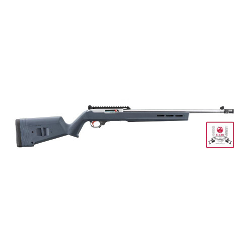 Ruger 10/22 Collector's Series 6th Edition Semi Automatic Rifle 22 Long Rifle 18.5" Stainless Threaded Barrel Stainless Frame Gray Precision Stock