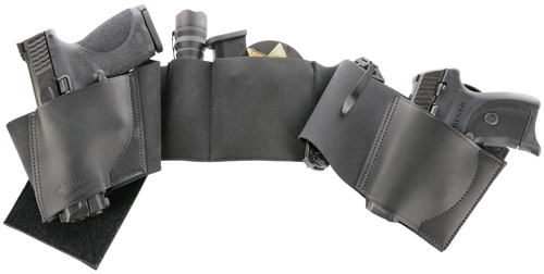 Galco UnderWraps Elite Handgun Holster Black Large Leather/Nylon