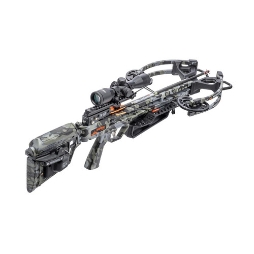 Wicked Ridge Invader M1 Crossbow with Pro-View 400 Scope ACU50 Sled Peak Camo