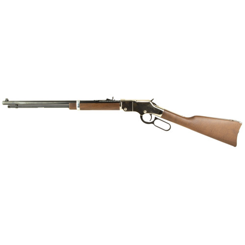 Henry Golden Boy Fathers Day Lever Action Rifle 22 Long Rifle 20" Blued Barrel Nickel Frame Walnut Straight Grip Stock - Image 1