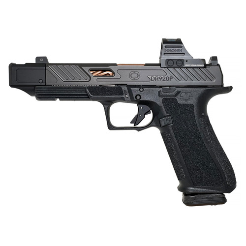 Shadow Systems DR920P 9mm Luger Pistol 4.8" Barrel 17+1 Round Black