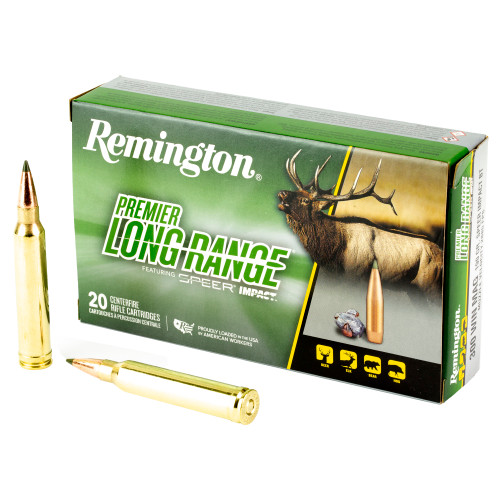 Remington Premier Long Range .300 Win Mag Ammo 190 Grain Speer Impact 20/ct