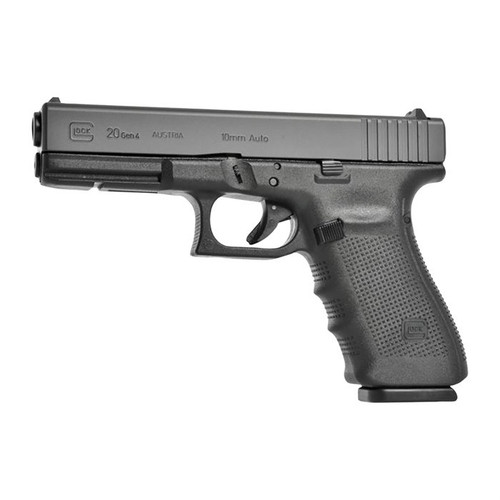 Glock 20 Gen4 10mm Pistol 4.6" Barrel 15+1 Round Black
