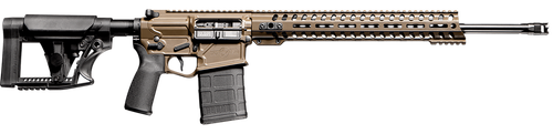 Patriot Ordnance Factory 01738 Prescott Bolt Action Rifle 6.5 Creedmoor 20" Brown Cerakote