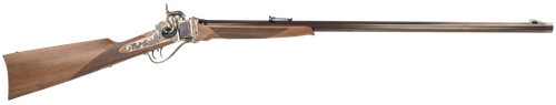 Taylor's & Company 210120 1863 Sharps Sporting Black Powder Rifle 45 Caliber 32" Blued Octagon Barrel Walnut Stock
