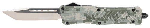 Cobratec Knives CTK-1 Large 3.75" OTF Tanto Knife (D2 Steel Blade, Army DigiCamo Handle, Glass Breaker)