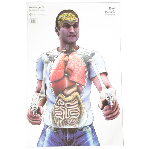 Action Target Bag of Bones Targets 100 Pack
