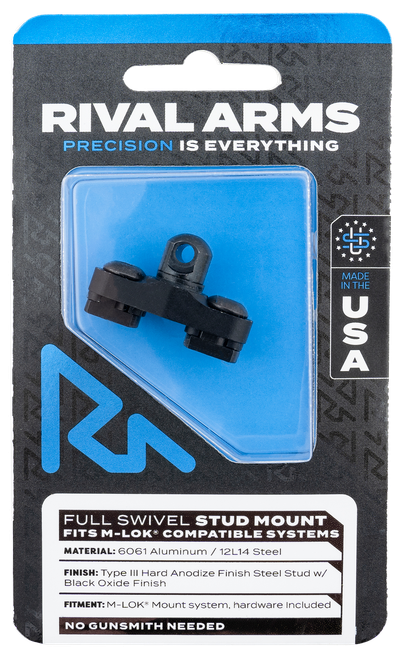 Rival Arms M-LOK Swivel Stud Mount Black