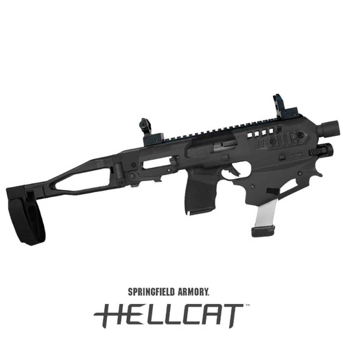 Command Arms CAA Pistol to Carbine Micro Conversion Kit for Springfield Hellcat, Black
