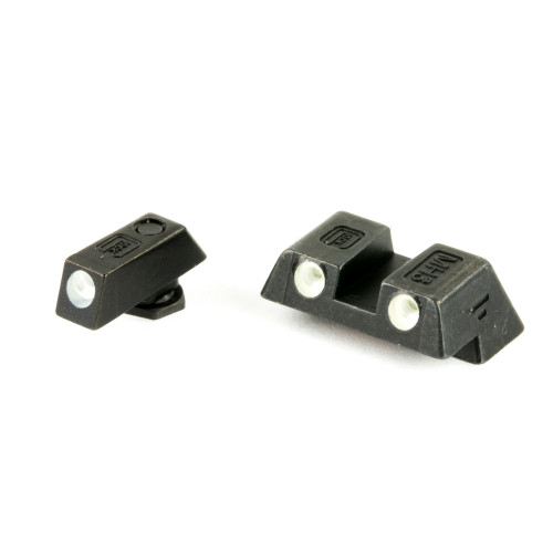 Glock Factory Night Sight Set Slim 6.1mm Glock 42, 43 Steel Black - Image 1