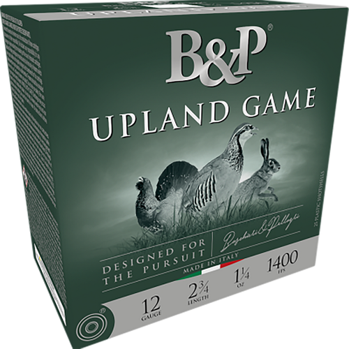 B&P Ammunition Upland Game 20 Gauge 2.75" 7/8 oz 5 Shot Box of 25