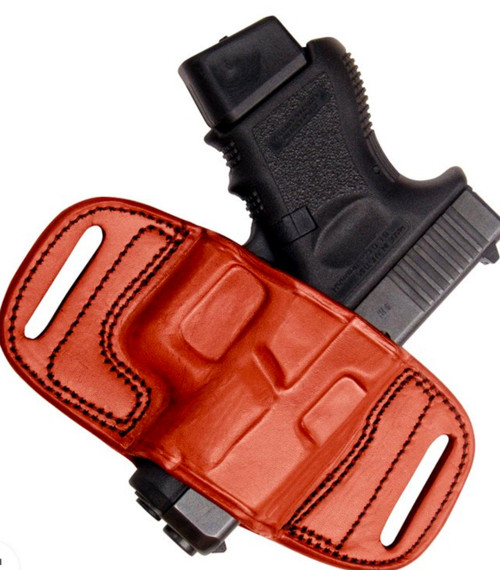 Tagua Anniversary Edition Quick Draw Belt for M&P Shield Single Stack Brown Right Hand