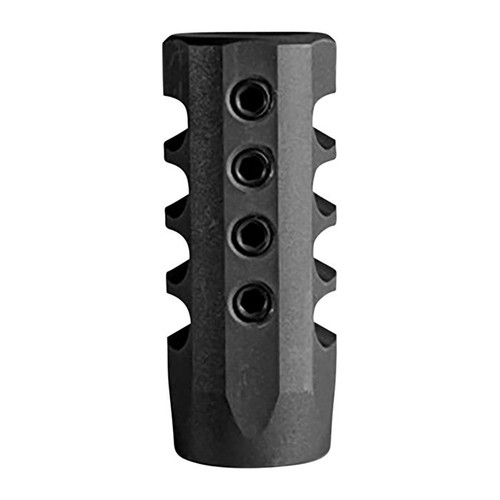 Christensen Arms 243 Caliber 4-Port Side Baffle Brake 1/2-28 (Stainless Steel)