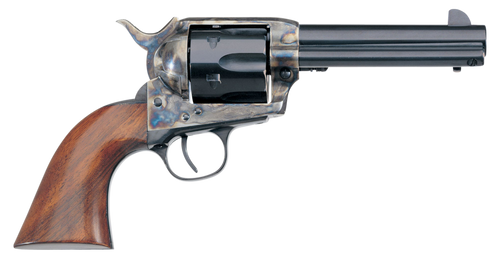 Taylor's & Company Model 1873 Cattleman 45 Colt Revolver 4.75" Blued Barrel 6 Round Walnut Grip