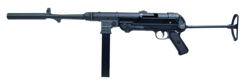 Mauser MP-40 Carbine Rimfire Rifle 22 LR 16.3" Black Steel Barrel Black Steel Receiver Black Underfolding Stock
