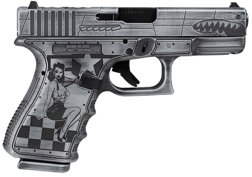 Glock 19 Gen5 9mm Luger Pistol 4.02" Barrel 15+1 Round Cerakote Grey