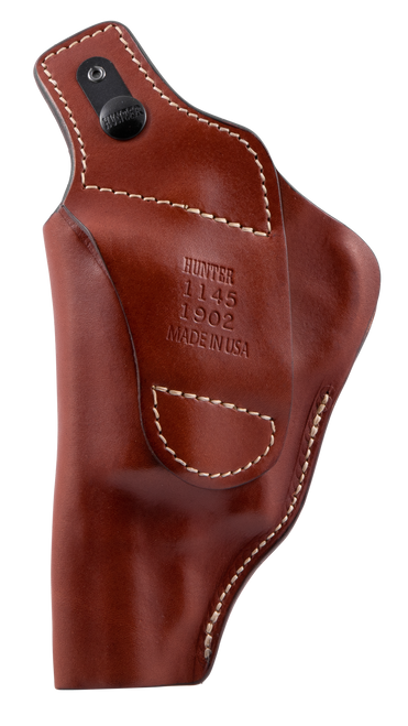 Hunter Company 1145 Pro-Hide OWB Holster Brown Leather Right Hand S&W Governor