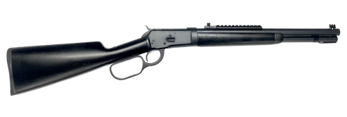 Taylor's & Company 220093 1892 Alaskan Take-Down Bolt Action Rifle .44 Remington Magnum 16" Barrel Matte Black Metal Frame SoftTouch Black Synthetic Stock