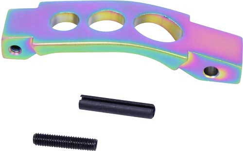 Guntec USA AR-15 Enhanced Trigger with Rainbow PVD Coating