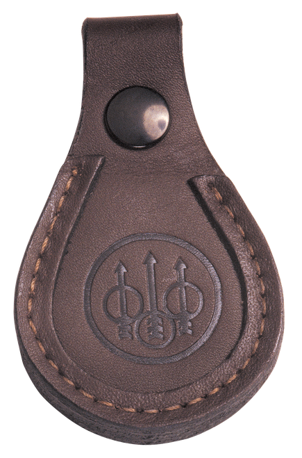 Beretta Barrel Rest Toe Pad Leather Brown 4 x 2.5 Inch