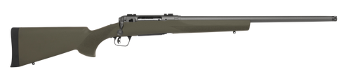 Savage Arms 110 Trail Hunter Bolt Action Rifle 7mm Remington Magnum 24" Tungsten Cerakote Threaded Barrel Tungsten Cerakote Frame OD Green Field Stock