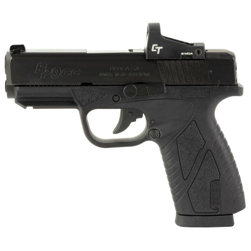Bersa BP CC 9mm Luger Pistol 3.3" Barrel 8+1 Round Red Dot Sight - Image 1 Bersa BP CC 9mm Luger Pistol 3.3" Barrel 8+1 Round Red Dot Sight - Image 1