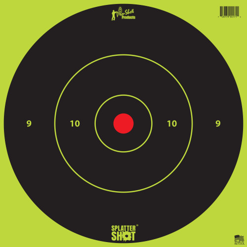 Pro-Shot Target 12-Inch Green Blue/Silver Target Paper 5-Pack