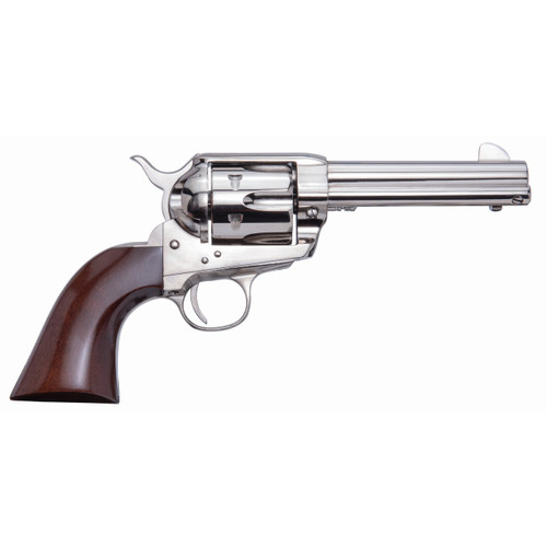 Cimarron Pistolero 9mm Pistol 4.75" Barrel 6-Round Nickel
