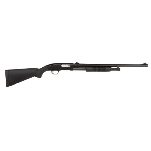 Mossberg Maverick 88 Slug Pump 12 Gauge Shotgun 24" Black Barrel Black Field Stock Rifled
