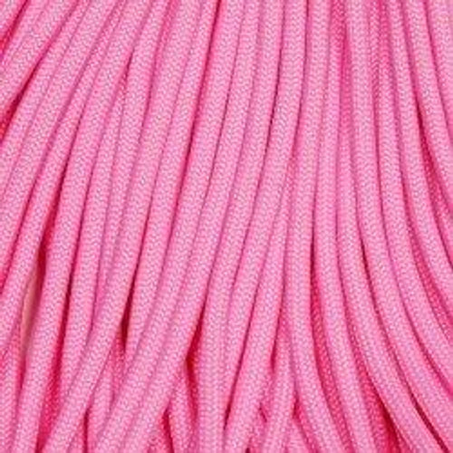 E.L. Wood Braiding Co. Inc. 550 Paracord - 100 ft Pink Rose