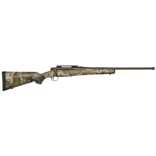 Mossberg Patriot Bolt Action Rifle 308 Winchester 22" Brown Cerakote Strata Camo Stock