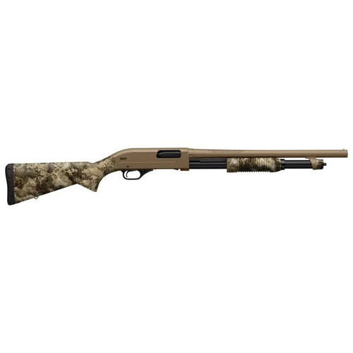 Winchester SXP Defender Lever Action 12 Gauge Shotgun 18" Barrel FDE and Mossy Oak Elements Terra Bayou
