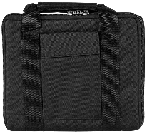 Bulldog BD511 Hard-Sided Pistol Case 11x9x3 Black Nylon