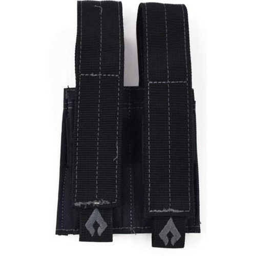 Advance Warrior Solutions Double Pistol Magazine Pouch Black